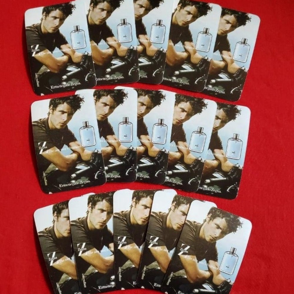 15 Ermenegildo Zegna Z Cologne Men's Samples NEW Travel